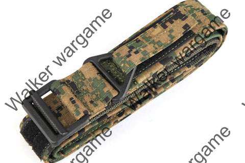 1000D Nylon Tactical Heavy Duty Belt With CQB/Emergency Rescue Rigger -Digital Woodland