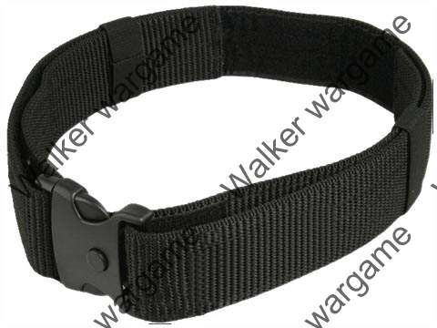 BH Durable buckle Clip Nylon Tactical Heavy Duty Webbing  Belt - SWAT Black