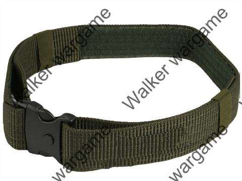 BH Durable buckle Clip Nylon Tactical Heavy Duty Webbing  Belt - OD Green