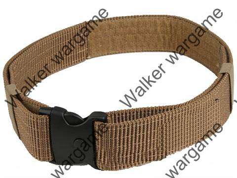 BH Durable buckle Clip Nylon Tactical Heavy Duty Webbing  Belt - Coyote Tan