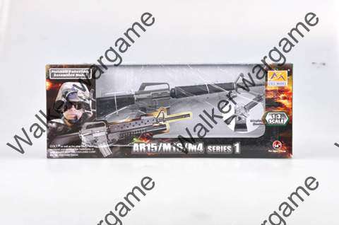 1/3 scale Pre-assembled Model Gun With Free Display Stand - M16