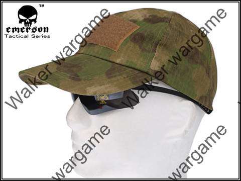 Special Forces Operator Cap Velcro Flag Blood Patch - US A-Tacs FG
