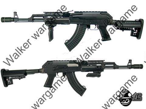 JG Tactical AK 47 Full Metal Full Rail Retractable Stock - Airsoft Electric Gun