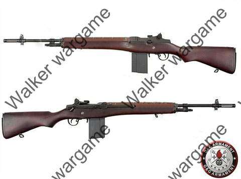 G&G M14 (GR14) Full Metal ABS Wood Stock Sniper Rifle AEG