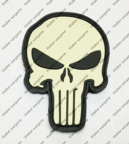 PB514 PVC US Navy Seal Team 6 Punisher Patch With Velcro - Full Colour