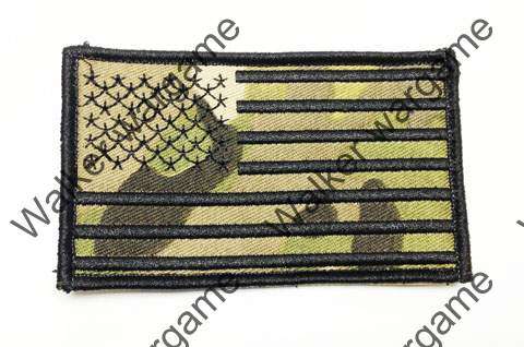 B137 US Flag Right Arms With Velcro - Multican Colour