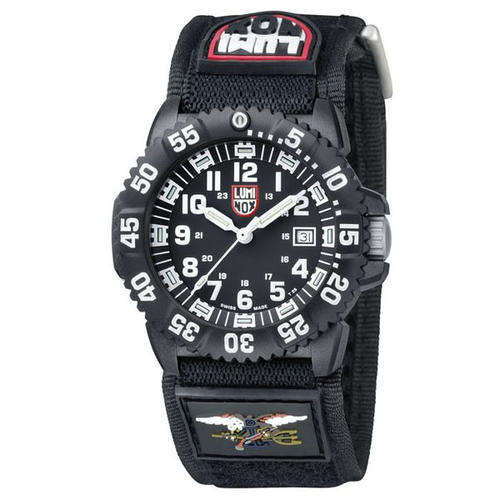 Luminox Men's Navy Seal 3951 Faststrap Watch ï¼ With 2 belt