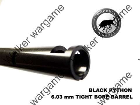 Mad Bull 363mm Black Python II 6.03 Tightbore Barrel - M4 / M4RIS / SIG551