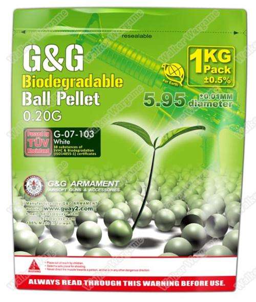 WE High Quality Precision Grade Biodegradable 0.20g BB - 5000 rds