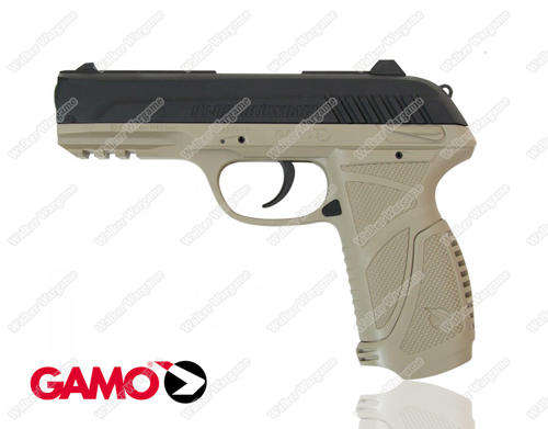 Gamo PT 85 Desert Version  CO2 .117 4.5mm Metal Pellet BB Pistol - Self Defence