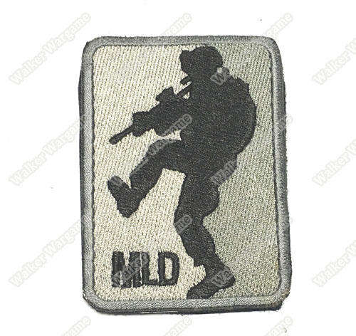 WG029 MLD - Major League Door kicker Patch With Velcro - Full Colour