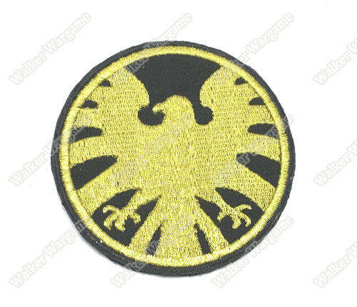 WG019 Agents of S.H.I.E.L.D SHIELD Patch With Velcro - Full Colour