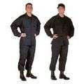 SWAT black Combat Uniform Jacket And Pants - Size Large