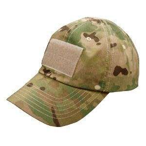 Special Forces Operator Cap Velcro Flag Blood Patch Multicam