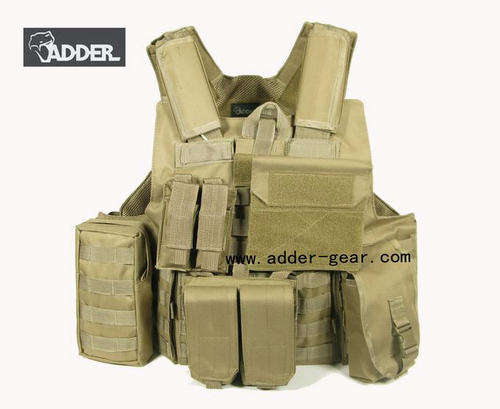 US Force Recon Marine MOD MOLLE Vest - TAN
