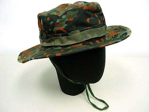 German Army woodland Flecktarn Camoflauge Boonie hat (cap)