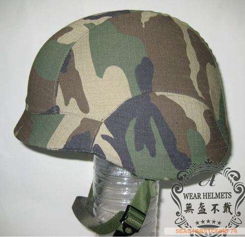 M88 PASGT Kevlar Helmet Cover (can fit SANDF helmet)   -- US AMRY Woodland  colour