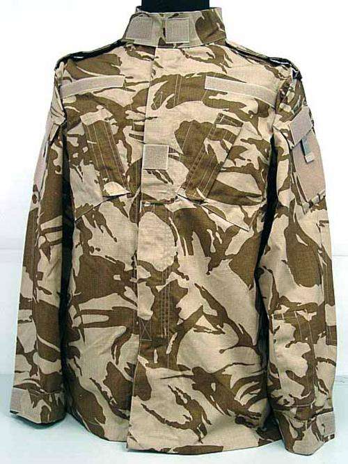 British Army Desert DPM Camo BDU Uniform Set --- Size Large