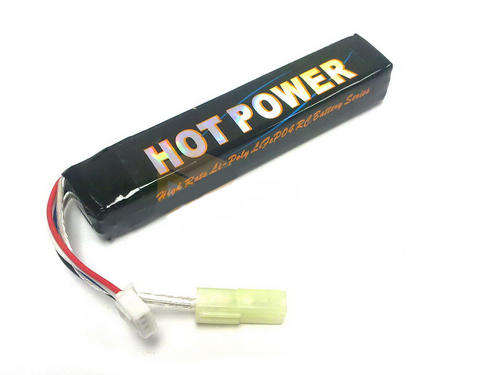 Hot Power 11.1V 1100mah 15C Lipo Lithium RC AEG Battery
