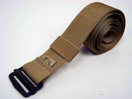 Military Spec Top Quality BDU Duty Belt Made by 1000D Cordura nylon --- Coyote brown