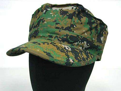 US Marine Digital Woodland Marpat Camo  GARRISON Style Patrol Cap