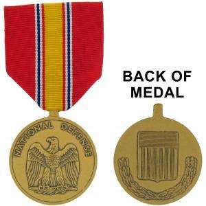 Brand New US MARINE Original "National Defense Servise Medal" Full Size