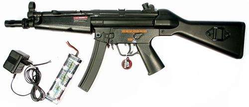 JG MP5 A4 Airsoft Gun RIFLE shoot 410 FPS (Real Gun Size And Weight)