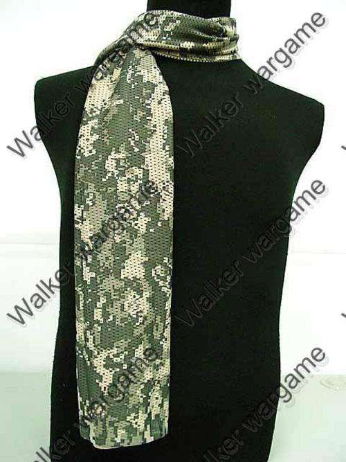 US Army Scrim Scarf Face Veil Mask - Digital Camo Mapat ACU  (* RSA Seller *)