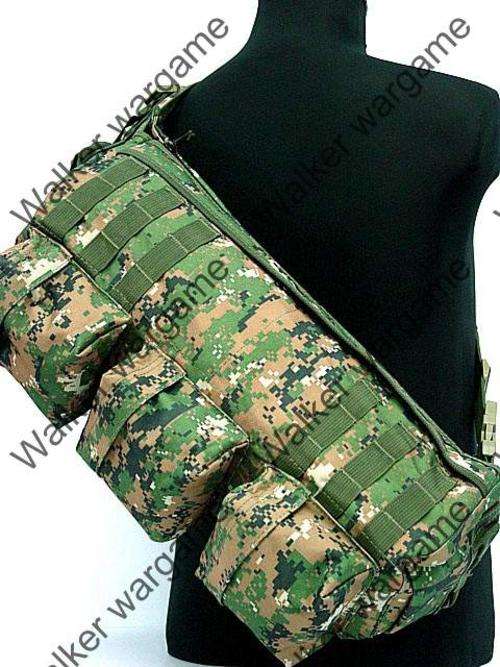 New Single Sling Go- Bag Pack Same in Transformer Movie -US Marine Digital Woodland