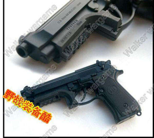 Beretta 92S, Z88 Under Rail Mount, 20mm Picattinny Tactical Rail (Can Fit Tourch And Laser) -- Black