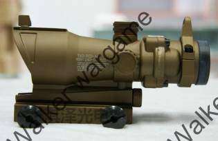 ACOG Type 1x30 Red/Green Dot Sight Scope w/QD Mount -- Desert Sand Colour
