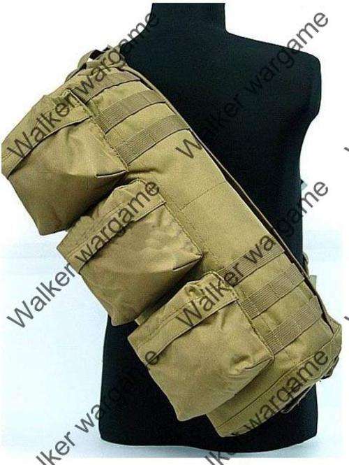 New Single Sling Go Bag Pack Same in Transformer Movie -coyote tan