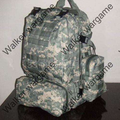 US Tactical Molle Assault Backpack Bag Digital ACU Camo
