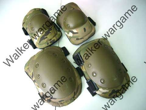 SWAT CQB SAS Tactical Knee & Elbow Pad---- multi cam Colour (* RSA Seller *)