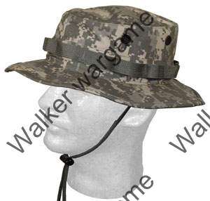 US Army ACU Digital Camo Boonie Hat Cap -- 1000D nice quality