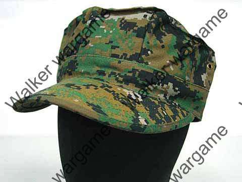 US Marine Digital Woodland Marpat Camo  GARRISON Style Patrol Cap