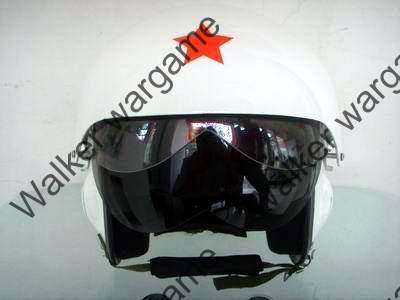 Replica Chinese Airforce Jet Pilot Helmet -- White  (* RSA Seller *)