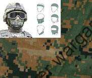 US Marine Marpat Digital Woodland  -- MULTI WARP Headband Neck Gator Beanie Hat Balaclava Skull Cap