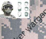 US AMRY  ACU  MULTI WARP Headband Neck Gator Beanie Hat Balaclava Skull Cap