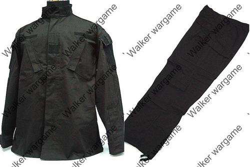 SWAT black Combat Uniform Jacket And Pants - Size Medium (* RSA Seller *)