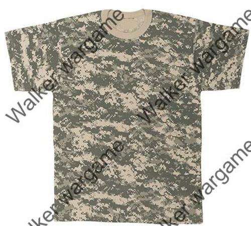 Camo Shirts  -- US Army Digital Camo ACU Marpat  Size Large