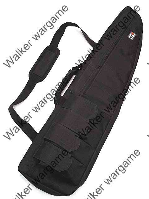 120cm * 28cm Tactical AEG Rifle Sniper Case Gun Bag with magzine pouch --- BLACK