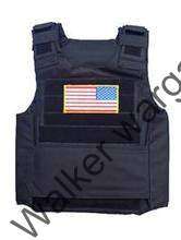 < Black Hawk Down > Movie Delta Force Tactical Vest - Black (Free US Flag)