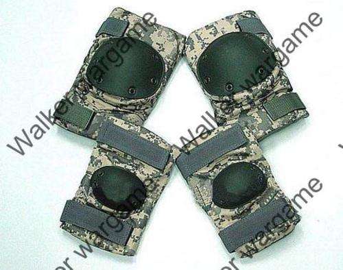 US ARMY  TACTICAL KNEE + ELBOW  PADS - US Army Digital Camo ACU