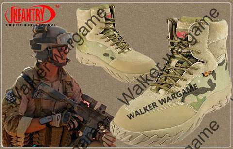 INFANTRY  Special Operation Tactical Boot - Multicam Size 41 ( UK7, US 8)