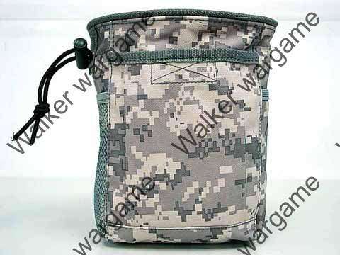 Small Molle Magazine Dump Drop Pouch - US Army ACU Digital Camo