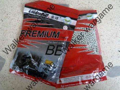 GoldenBall 0.25g  6mm Precision Airsoft Ball 3000 rounds High Quality BB