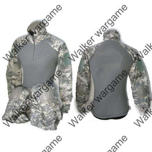 US Army ACU Combat Shirt & Pants Bulid in Elbow & Knee Pads - size Medium