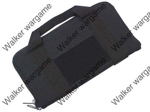 Airsoft Paintball Pistol Carry Case Gun Bag Pouch -- SWAT Black