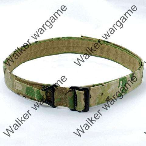 1000D Nylon Tactical Heavy Duty Belt With CQB/Emergency Rescue Rigger -Multi Camo